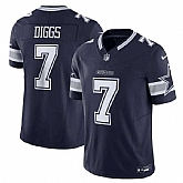 Men & Women & Youth Dallas Cowboys #7 Trevon Diggs Navy 2023 F.U.S.E. Limited Stitched Football Jersey,baseball caps,new era cap wholesale,wholesale hats